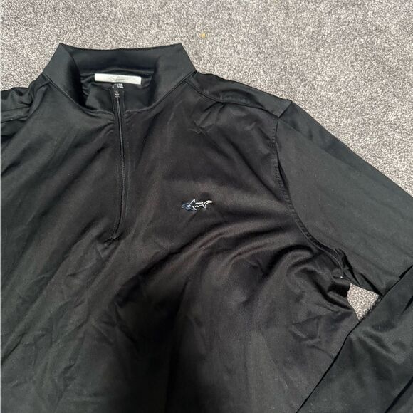 Greg Norman Black Quarter-Zip Pullover Sz XL - Picture 4 of 5